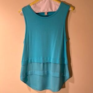 Michael Kors, sleeveless top, turquoise Size XS